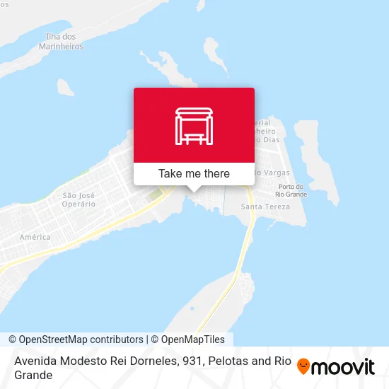 Avenida Modesto Rei Dorneles, 931 map
