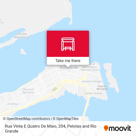 Rua Vinte E Quatro De Maio, 204 map