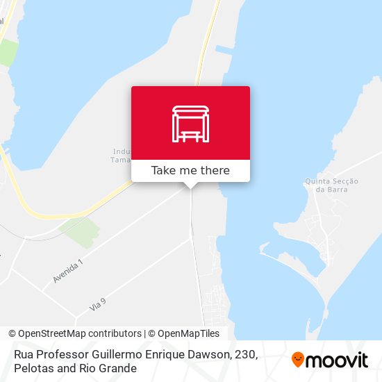 Rua Professor Guillermo Enrique Dawson, 230 map