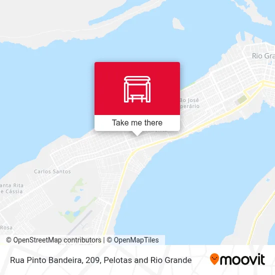 Rua Pinto Bandeira, 209 map