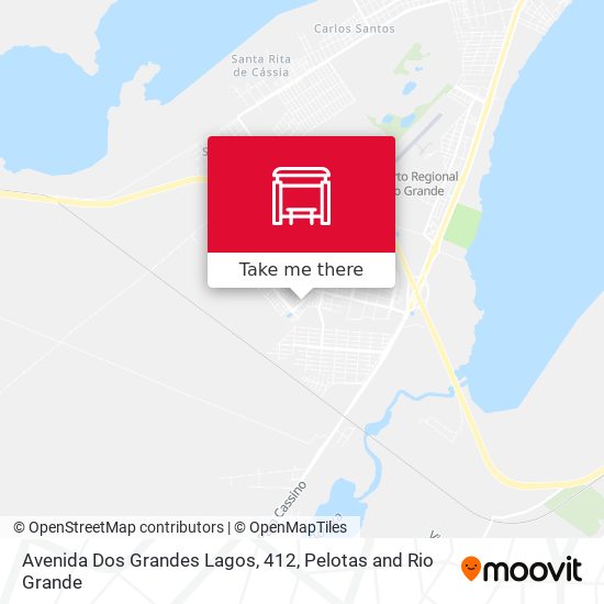 Avenida Dos Grandes Lagos, 412 map