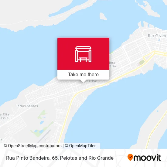 Rua Pinto Bandeira, 65 map