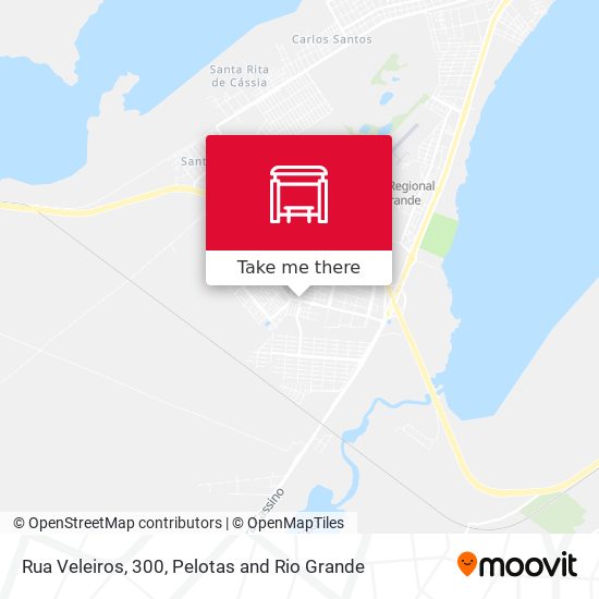 Rua Veleiros, 300 map