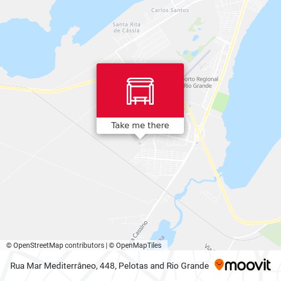 Rua Mar Mediterrâneo, 448 map
