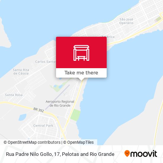 Rua Padre Nilo Gollo, 17 map