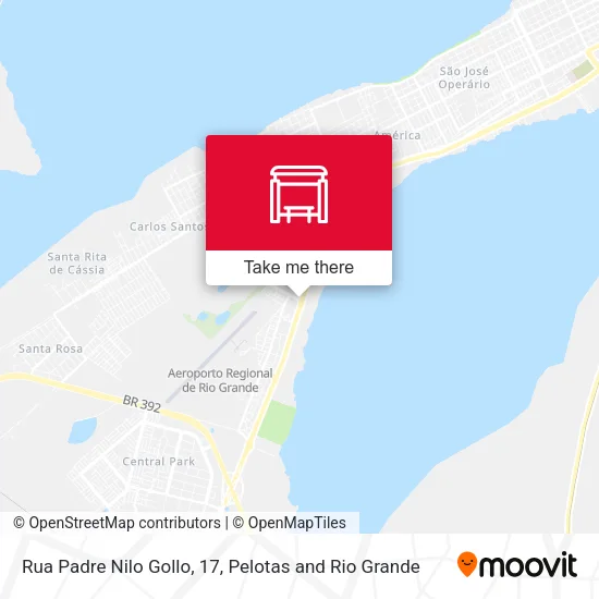 Rua Padre Nilo Gollo, 17 map