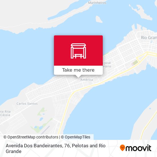 Avenida Dos Bandeirantes, 76 map
