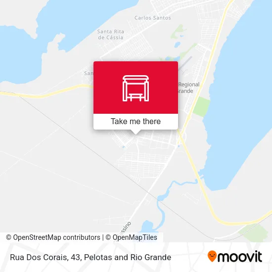 Rua Dos Corais, 43 map