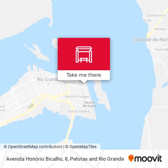 Avenida Honório Bicalho, 8 map