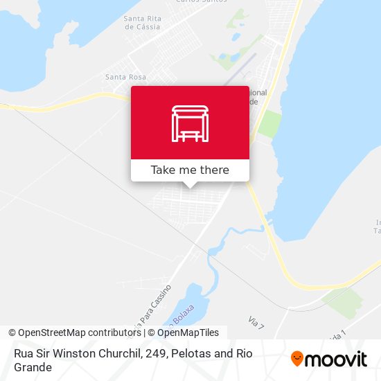 Rua Sir Winston Churchil, 249 map