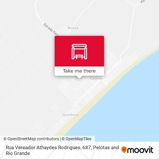 Rua Vereador Athaydes Rodrigues, 687 map
