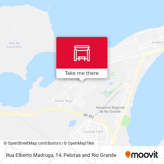 Rua Elberto Madruga, 14 map