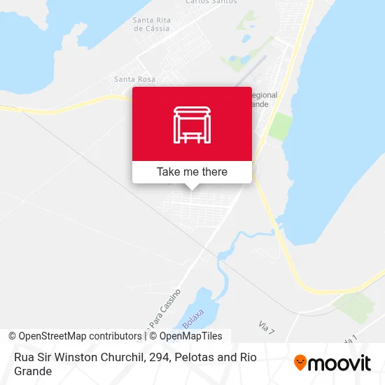 Rua Sir Winston Churchil, 294 map