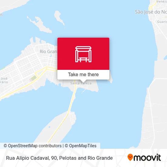 Rua Alípio Cadaval, 90 map