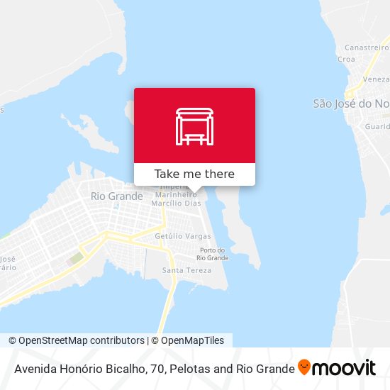 Avenida Honório Bicalho, 70 map
