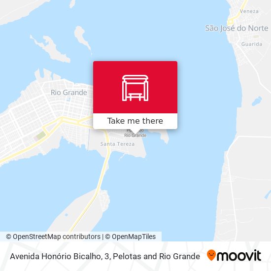 Avenida Honório Bicalho, 3 map