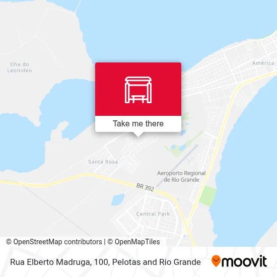 Rua Elberto Madruga, 100 map