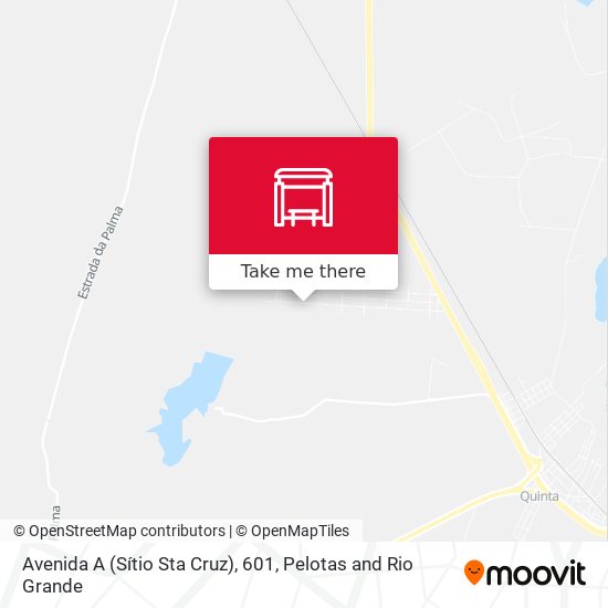 Avenida A (Sítio Sta Cruz), 601 map