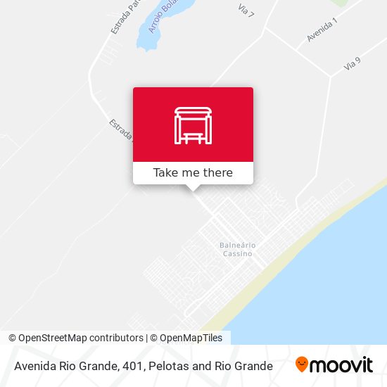 Avenida Rio Grande, 401 map