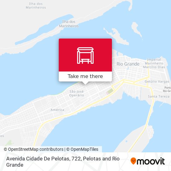 Avenida Cidade De Pelotas, 722 map