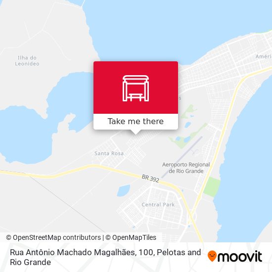 Rua Antônio Machado Magalhães, 100 map