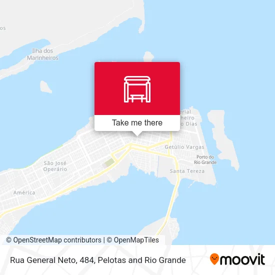 Mapa Rua General Neto, 484