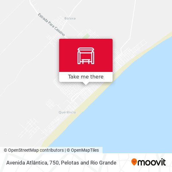 Avenida Atlântica, 750 map