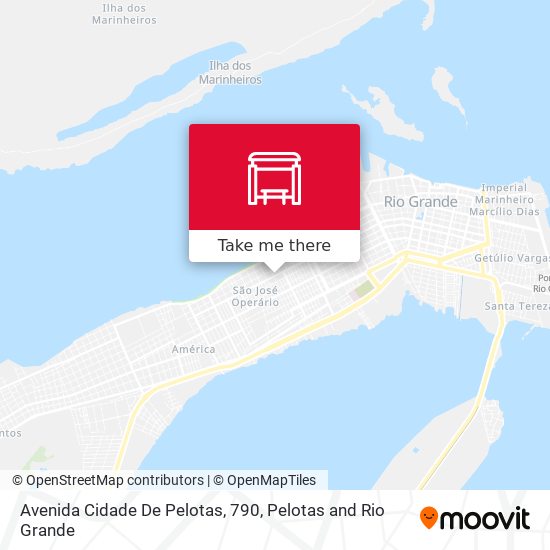 Avenida Cidade De Pelotas, 790 map