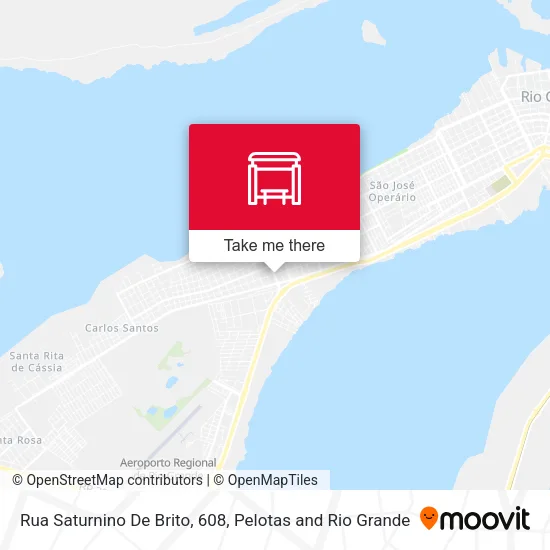 Rua Saturnino De Brito, 608 map