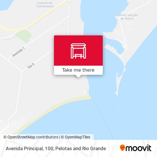 Avenida Principal, 100 map