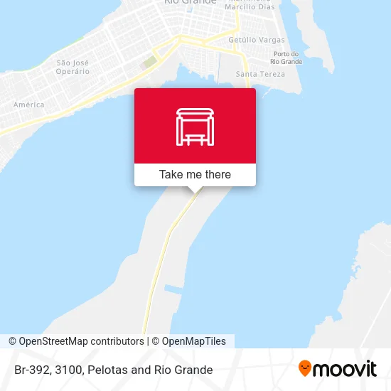 Mapa Br-392, 3100
