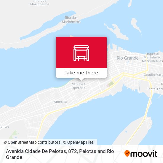 Avenida Cidade De Pelotas, 872 map
