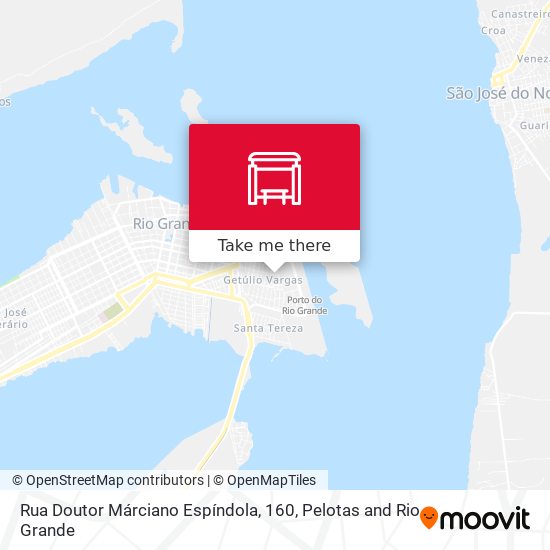 Rua Doutor Márciano Espíndola, 160 map