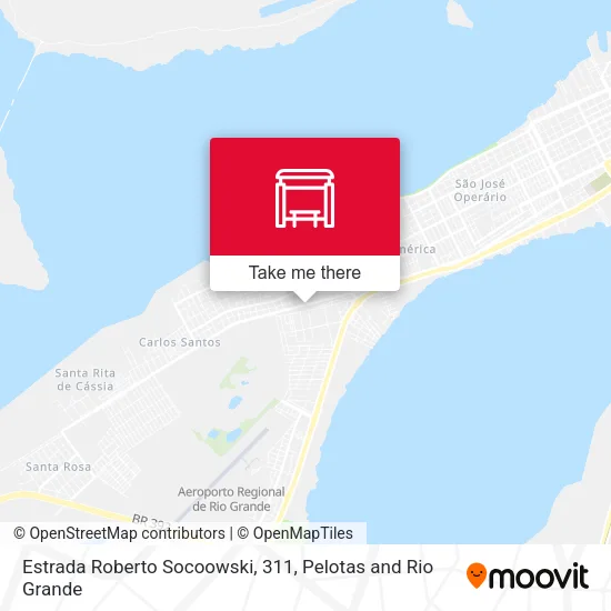 Estrada Roberto Socoowski, 311 map