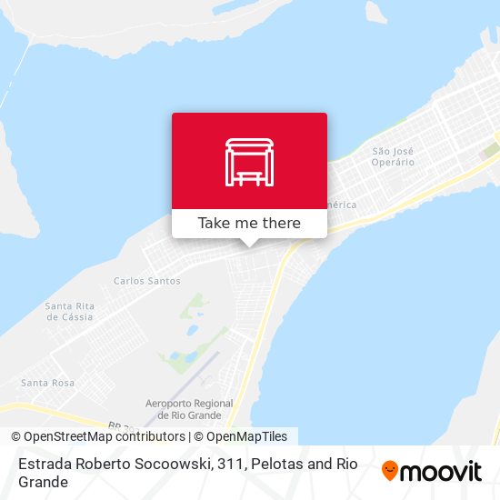 Estrada Roberto Socoowski, 311 map