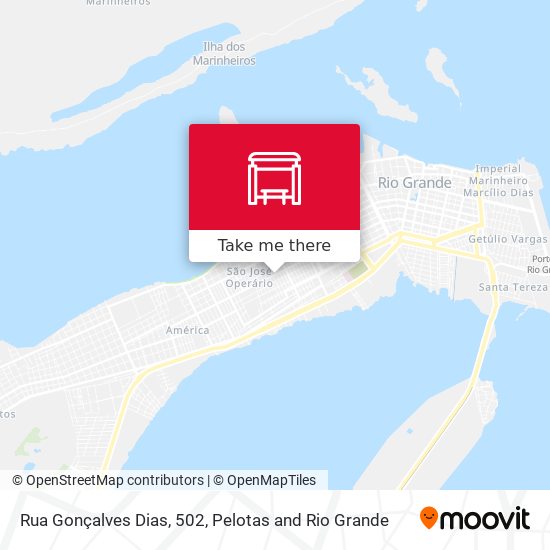 Rua Gonçalves Dias, 502 map