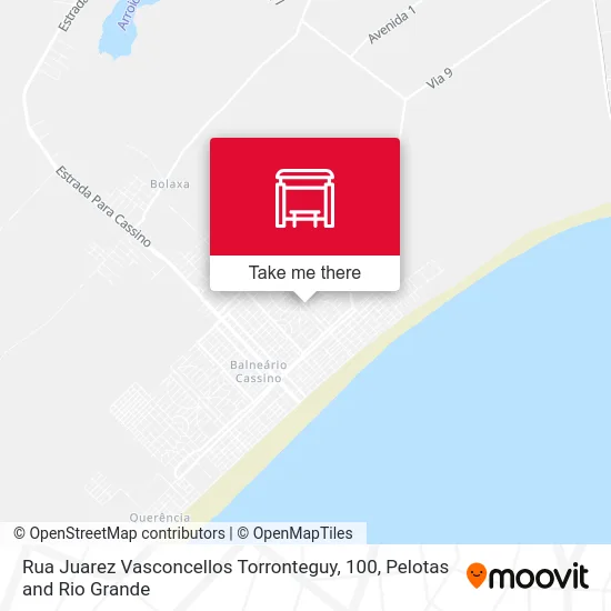 Rua Juarez Vasconcellos Torronteguy, 100 map