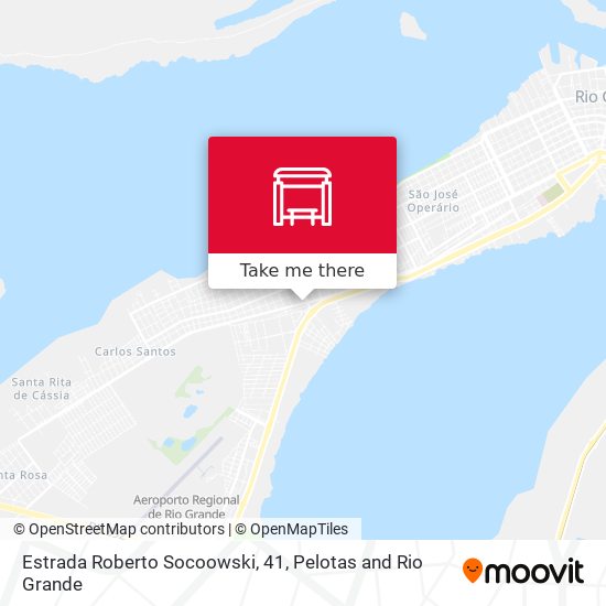 Estrada Roberto Socoowski, 41 map