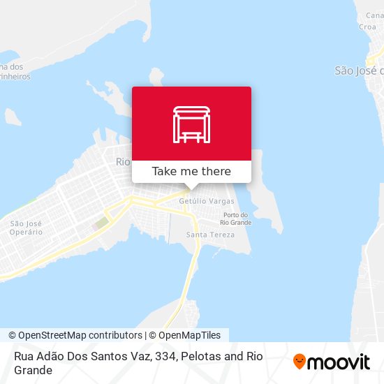 Rua Adão Dos Santos Vaz, 334 map