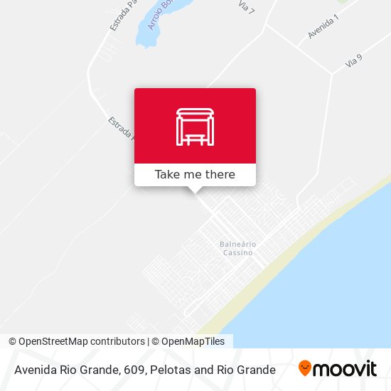 Avenida Rio Grande, 609 map