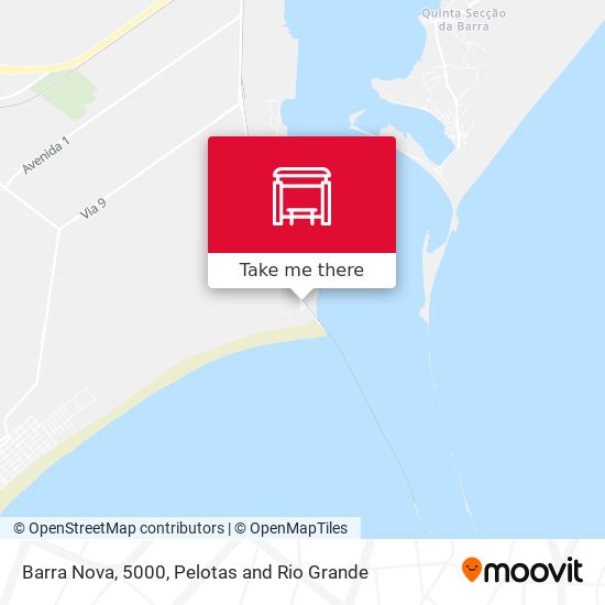 Barra Nova, 5000 map
