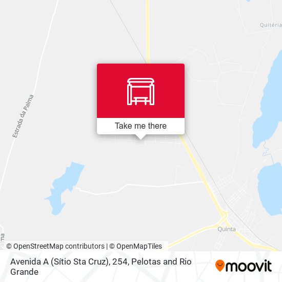 Avenida A (Sítio Sta Cruz), 254 map
