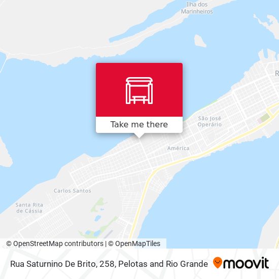 Rua Saturnino De Brito, 258 map