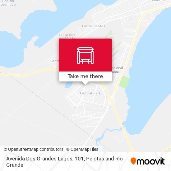 Avenida Dos Grandes Lagos, 101 map