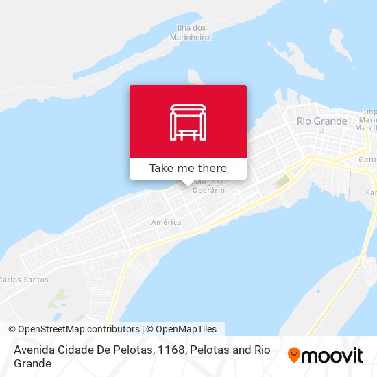 Avenida Cidade De Pelotas, 1168 map