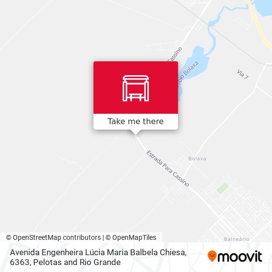 Avenida Engenheira Lúcia Maria Balbela Chiesa, 6363 map