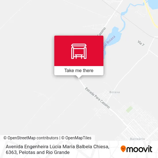 Avenida Engenheira Lúcia Maria Balbela Chiesa, 6363 map
