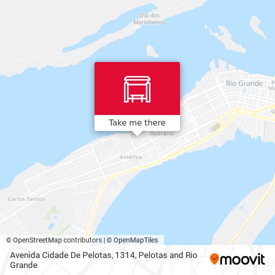 Avenida Cidade De Pelotas, 1314 map