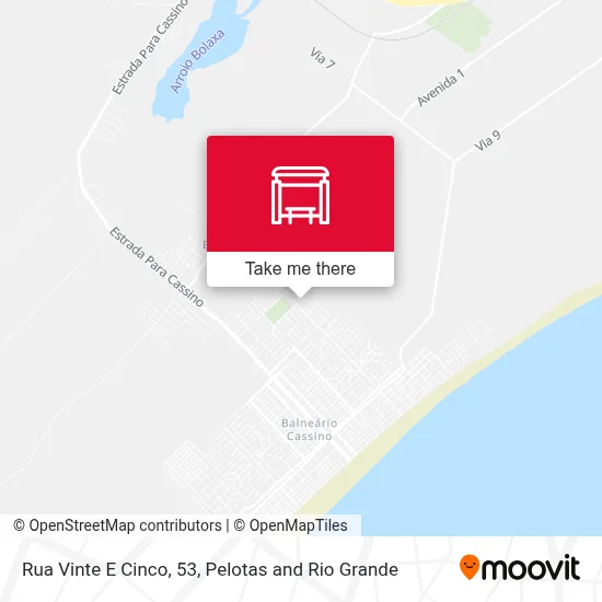 Rua Vinte E Cinco, 53 map