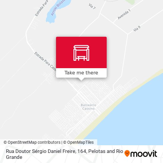 Rua Doutor Sérgio Daniel Freire, 164 map
